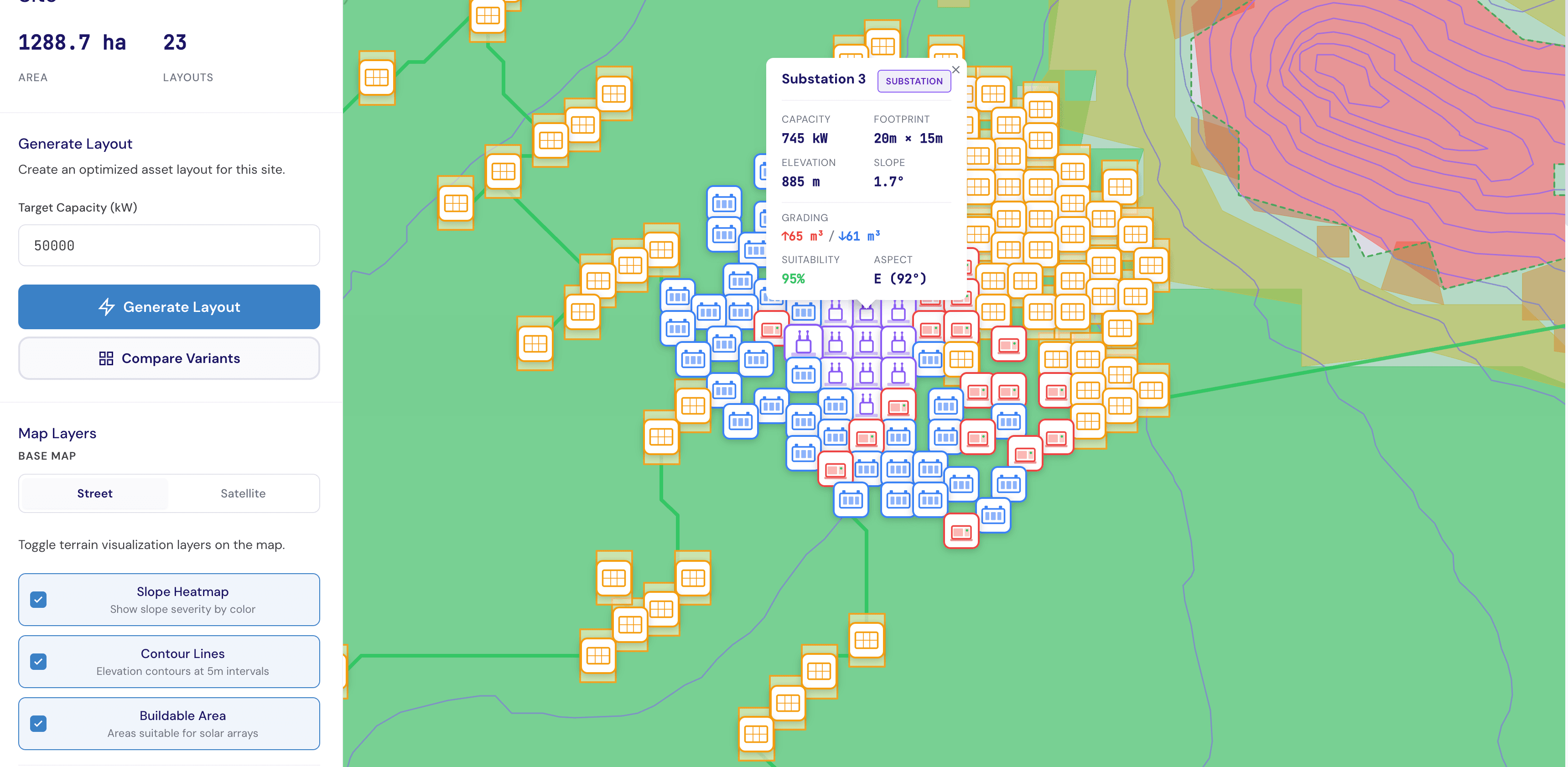 AI-Powered Microgrid & Data Center Site Planner